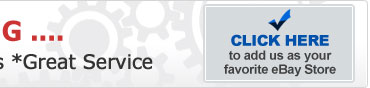 Add us as your Favorite eBay Store